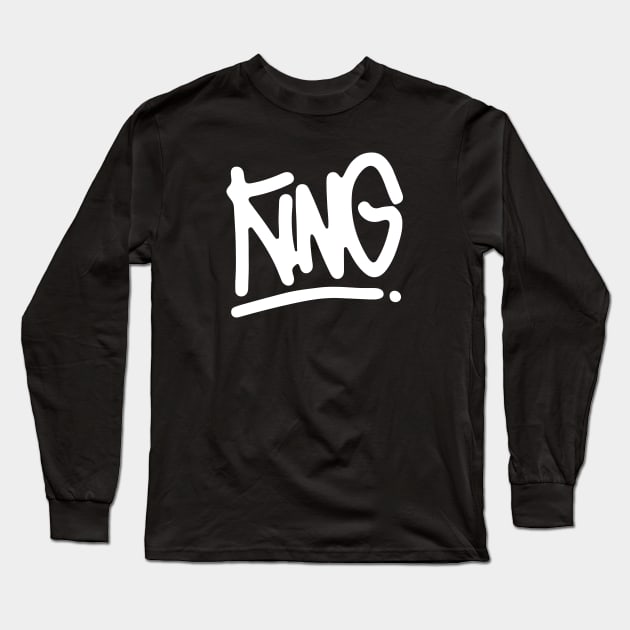 King Long Sleeve T-Shirt by souloff